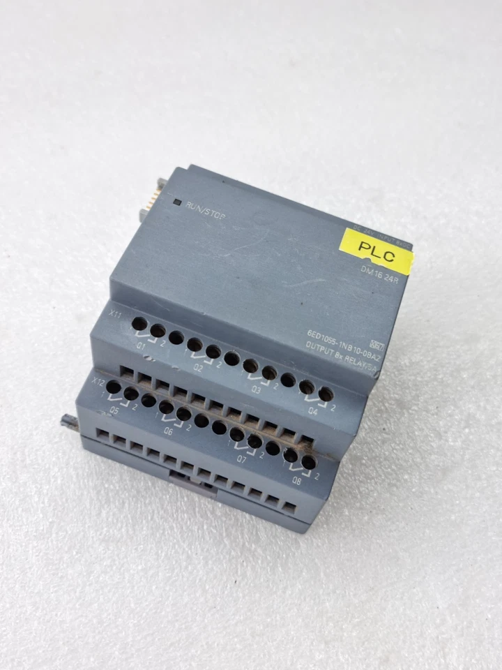 SIEMENS 6ED1055-1NB10-0BA2 EXPANSION MODULE DM16 24R 24VDC 6ED10551NB100BA2 USED